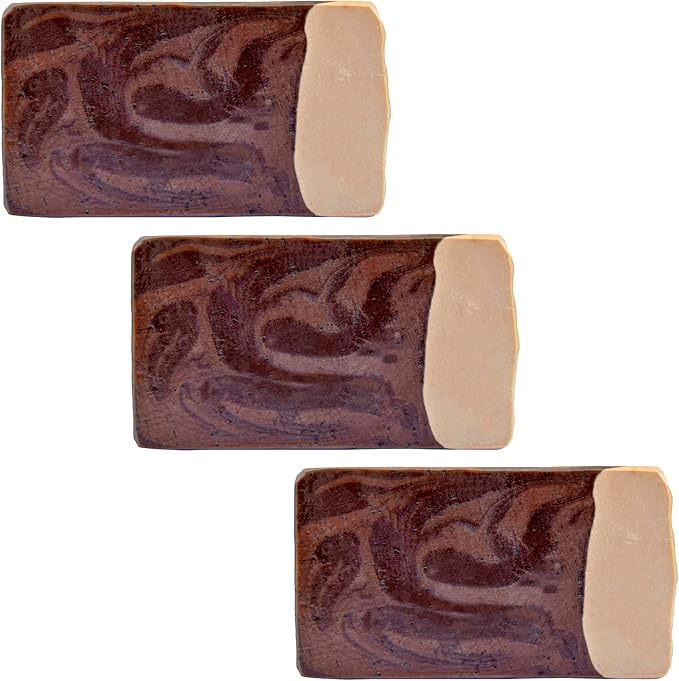 Luxiny Natural Soap Bar, Handmade Body Soap and Bath Soap Bar is a Palm Oil Free Moisturizing Vegan Castile Soap with Fragrance Oils for All Skin Types (Hazelnut Cappuccino- 3 pack) - Image 2